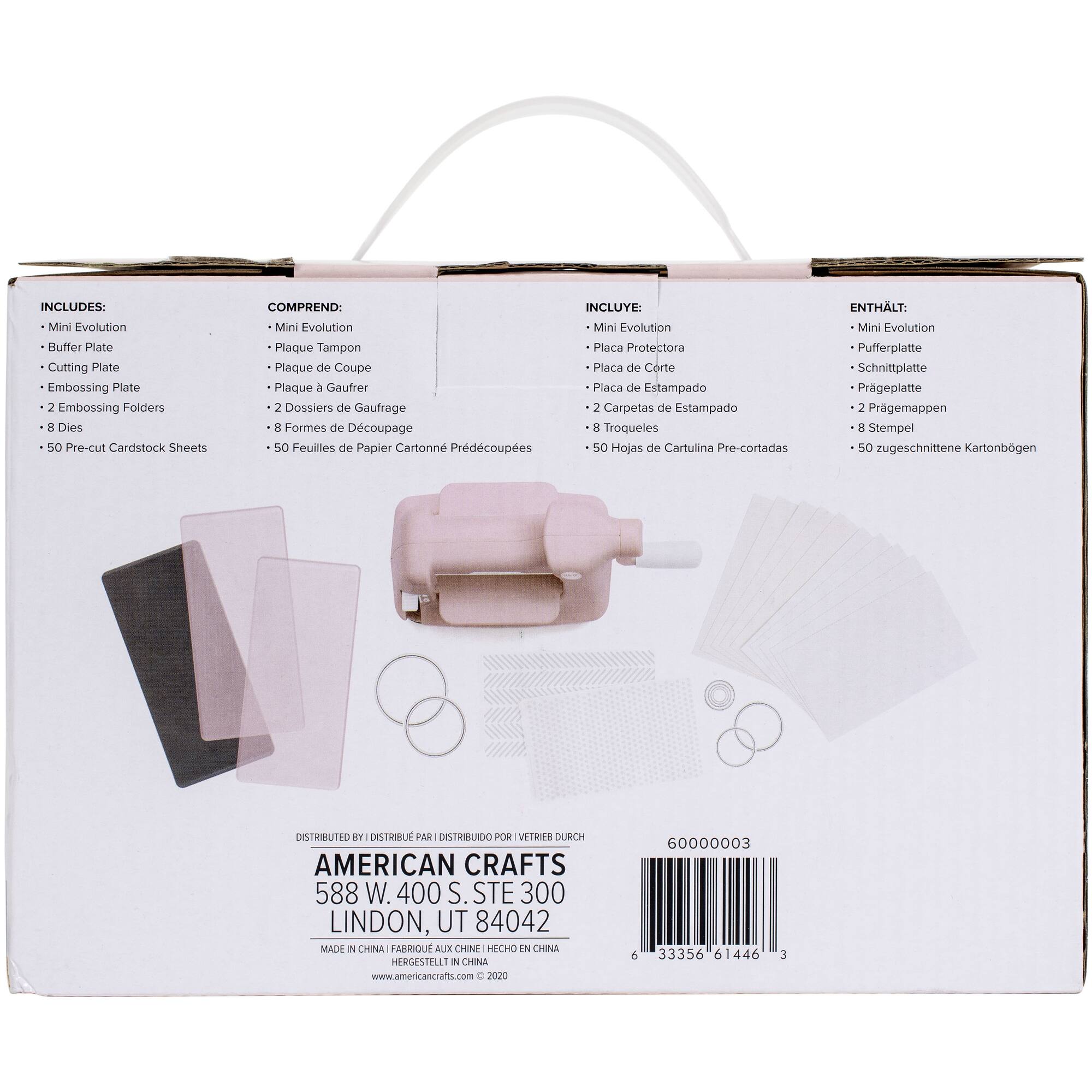 We R Memory Keepers® Mini Evolution™ Pink Die Cut Machine Kit